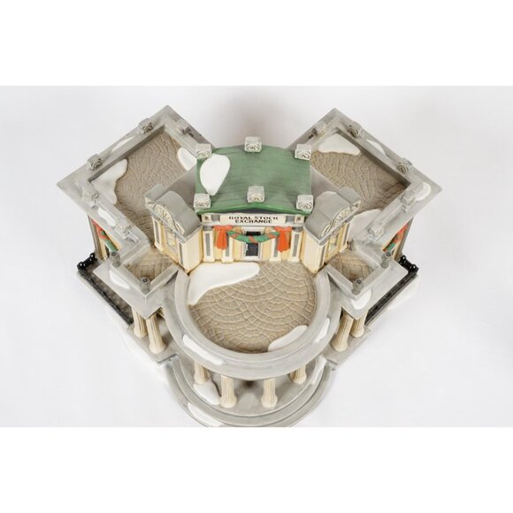 Dept 56 Royal Stock Exchange Dickens Village Series #48480 Heritage Village - Picture 5 of 13